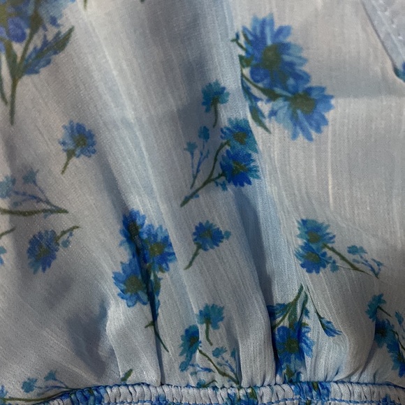 Urban Outfitters beautiful blue floral summer dress - Picture 6 of 6